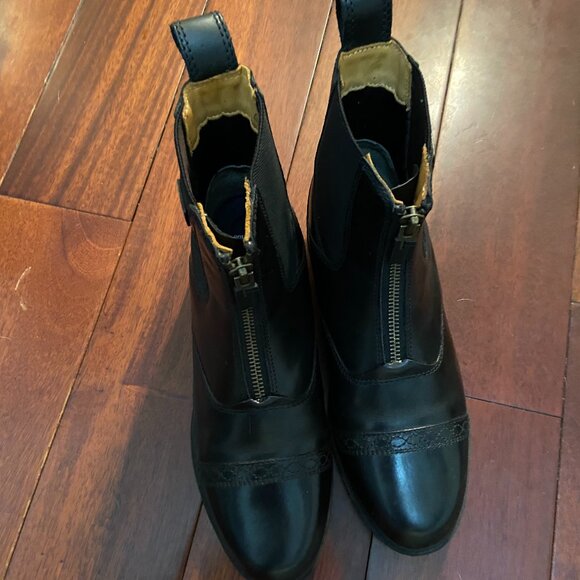 B Vertigo soft leather, zip front, equestrian boots. - Picture 7 of 13